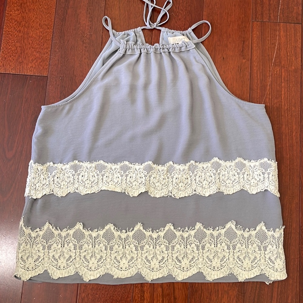 Loft sleeveless top